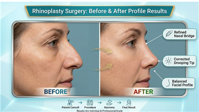 Rhinoplasty Before & After Surgery: Patient Transformations by Dr. Shweta Jangid